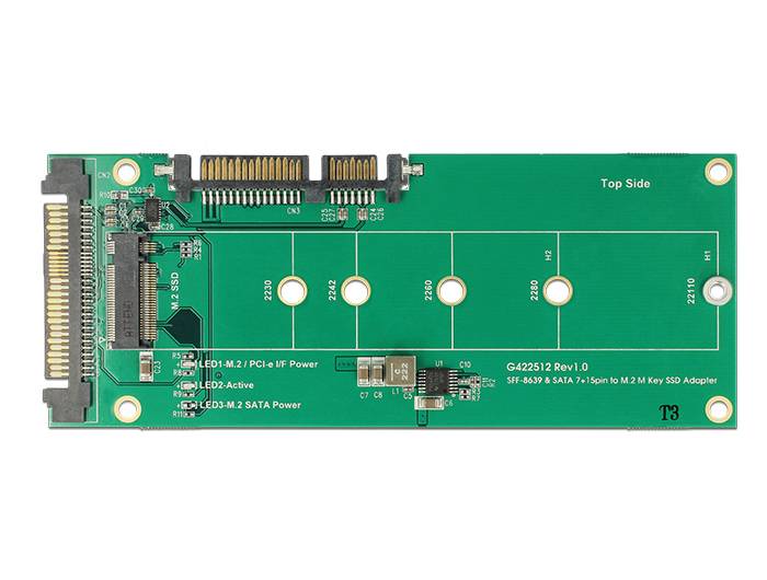 DeLOCK - Schnittstellenadapter - M.2 - M.2 Card