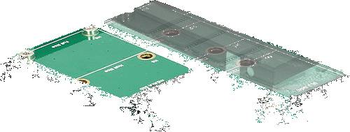 DeLOCK 2.5" Converter SATA 22 pin > 1 x M.2 key B + 1 x mSATA