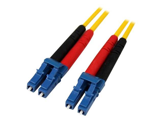 StarTech.com 4m Fiber Optic Cable - Single-Mode Duplex 9/125 - LSZH - LC/LC - OS1 - LC to LC Fiber Patch Cable (SMFIBLCL