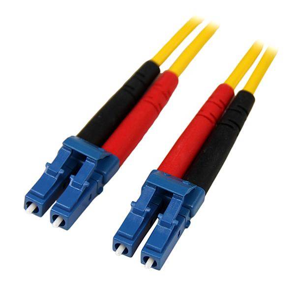 StarTech.com 4m Fiber Optic Cable - Single-Mode Duplex 9/125 - LSZH - LC/LC - OS1 - LC to LC Fiber Patch Cable (SMFIBLCL