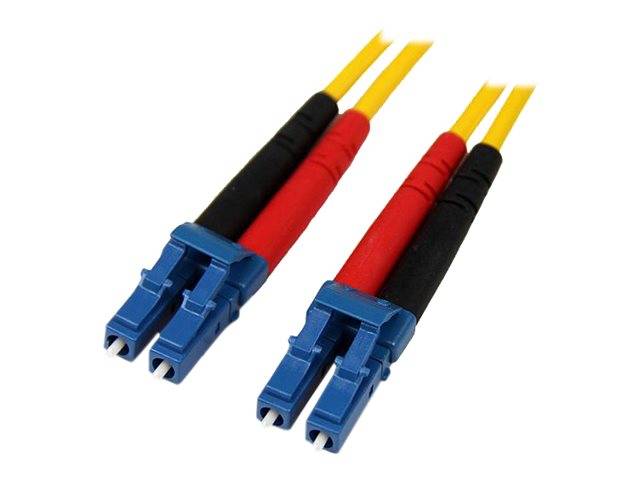 StarTech.com 7m Fiber Optic Cable - Single-Mode Duplex 9/125 - LSZH - LC/LC - OS1 - LC to LC Fiber Patch Cable (SMFIBLCL