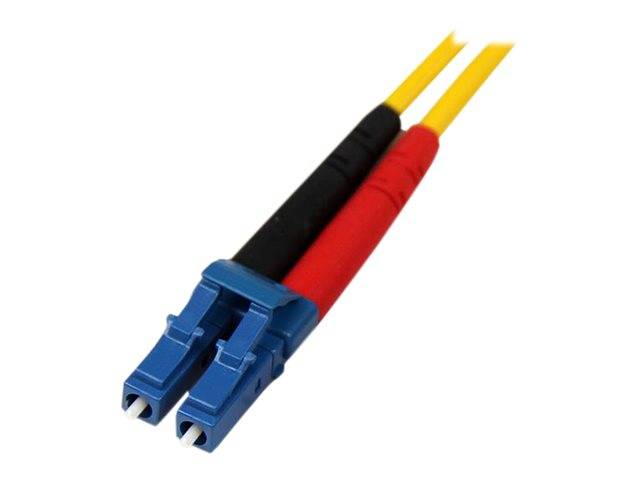 StarTech.com 7m Fiber Optic Cable - Single-Mode Duplex 9/125 - LSZH - LC/LC - OS1 - LC to LC Fiber Patch Cable (SMFIBLCL