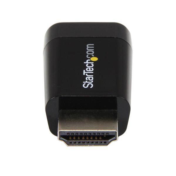 StarTech.com Kompakter HDMI auf VGA Adapter/ Konverter ideal für Chromebooks Ultrabooks & Laptops- HDMI zu VGA HD15 Wandler - 1920x1200