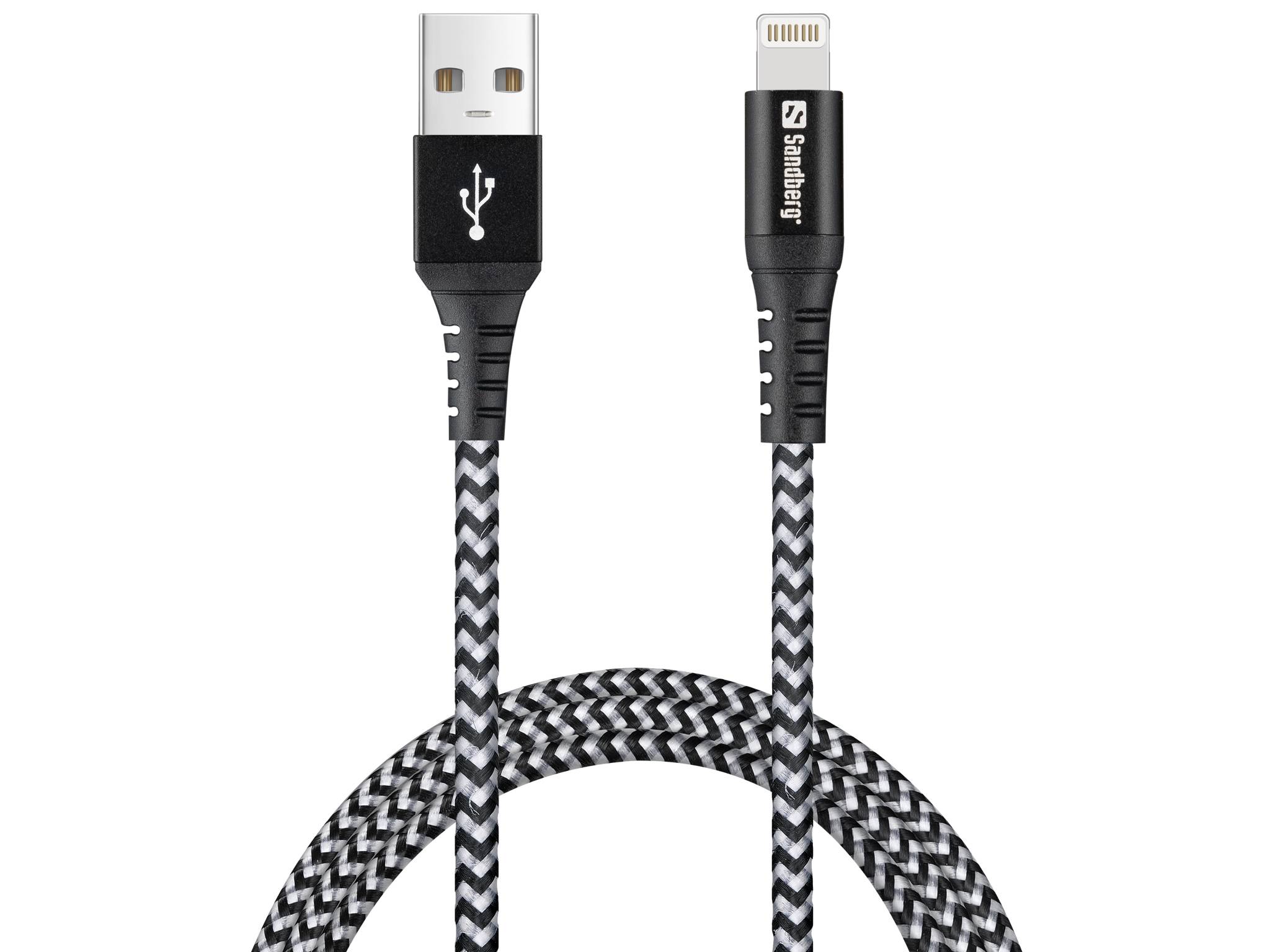 Sandberg Active - Lightning-Kabel - Lightning männlich bis USB männlich - 1 m - für Apple iPad/iPhone/iPod (Lightning)