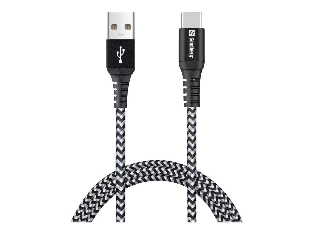 Sandberg Survivor - USB-Kabel - USB (M) zu 24 pin USB-C (M)