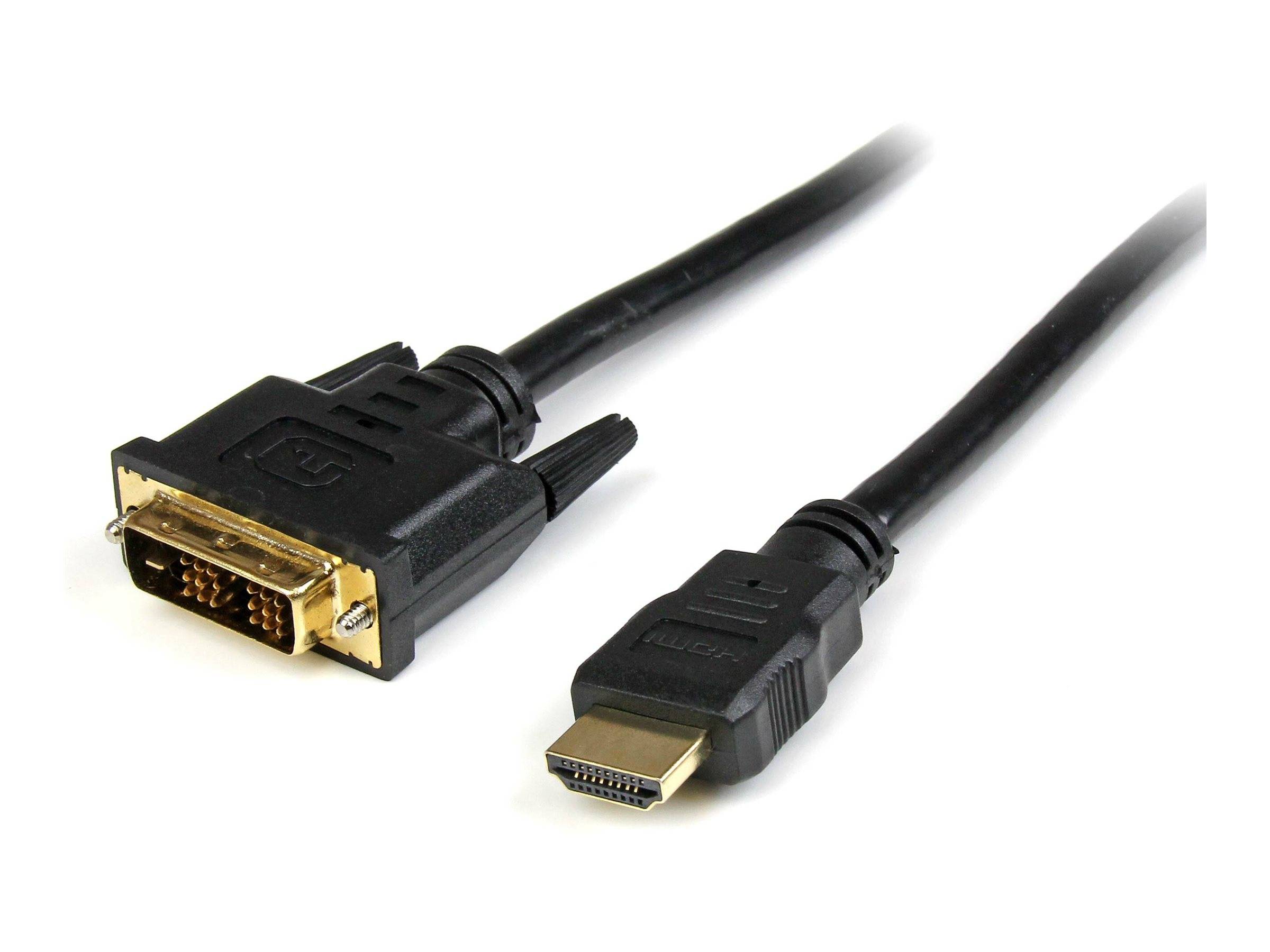 StarTech.com 6ft (1.8m) HDMI to DVI Cable, DVI-D to HDMI Display Cable (1920x1200p)