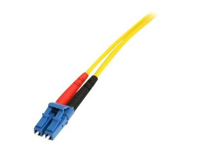 StarTech.com 7m Fiber Optic Cable - Single-Mode Duplex 9/125 - LSZH - LC/SC - OS1 - LC to SC Fiber Patch Cable (SMFIBLCS