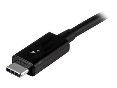 StarTech.com 1m (3.3ft) Thunderbolt 3 Cable, 20Gbps, 100W PD, 4K Video, Thunderbolt-Certified, Compatible w/ TB4/USB 3.2