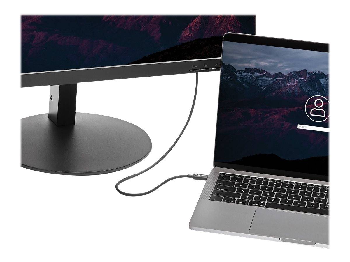 StarTech.com 50cm (1.6ft) Thunderbolt 3 Cable, 40Gbps, 100W PD, 4K/5K Video, Thunderbolt-Certified, Compatible w/ TB4/USB 3.2/DisplayPort