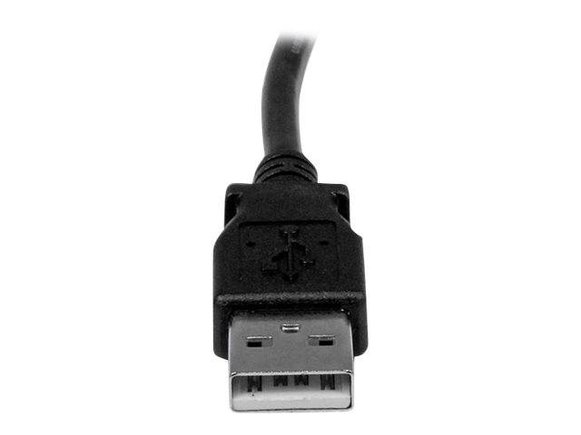 StarTech.com 2m USB 2.0 A auf B Kabel links gewinkelt - St/St - USB Druckerkabel - USB-Kabel - USB Typ B (M)