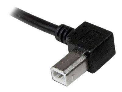 StarTech.com 3m USB 2.0 A auf B Kabel links gewinkelt - St/St - USB Druckerkabel - USB-Kabel - USB Typ B (M)