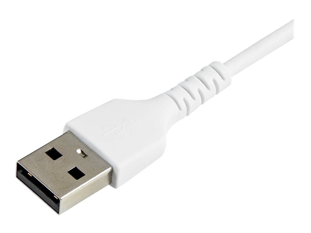 StarTech.com 15cm USB-A auf Lightning-Kabel - Hochbelastbare, robuste Aramidfaser - Lade-/Synchronisationskabel - Apple