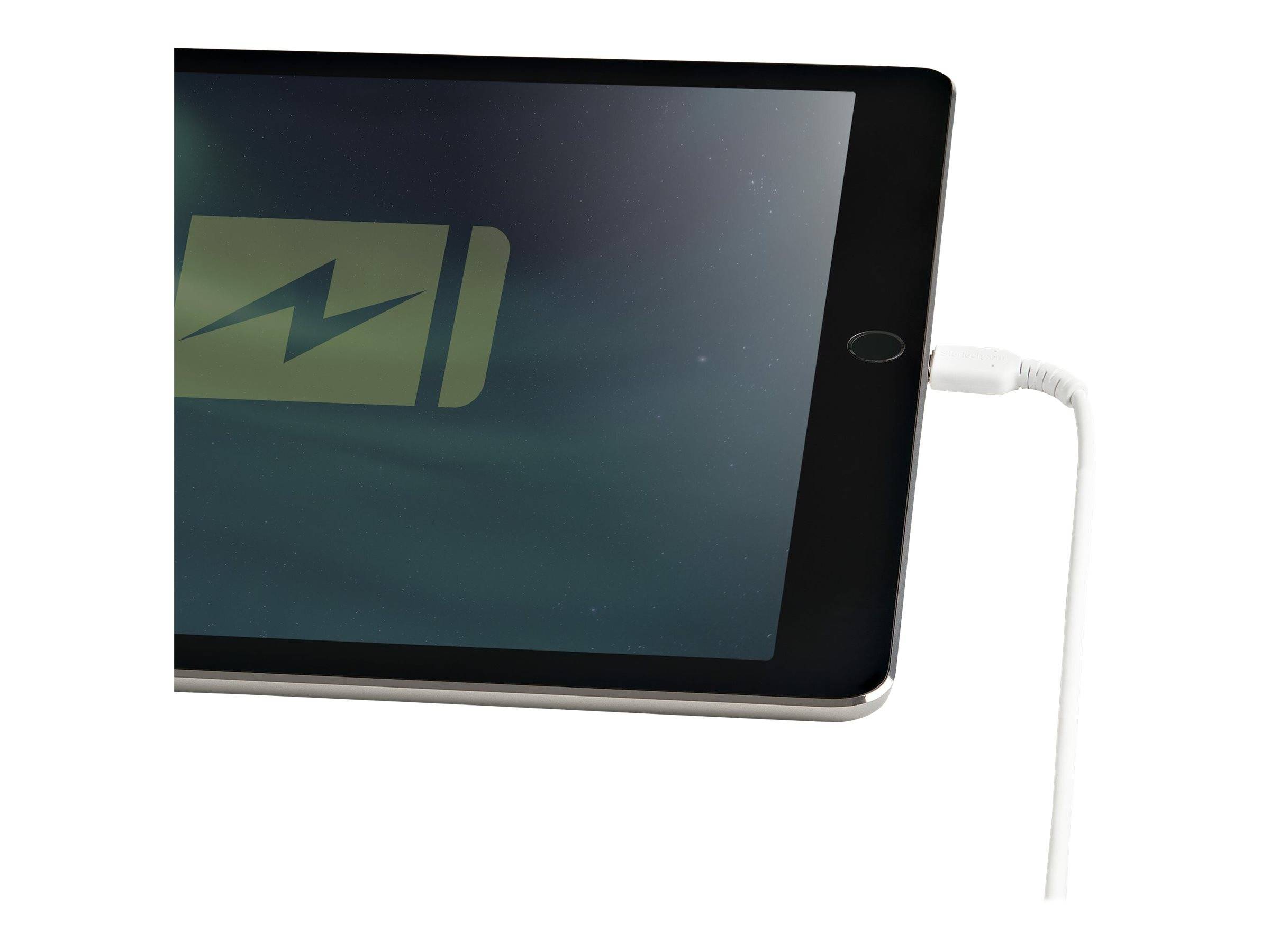 StarTech.com 15cm USB-A auf Lightning-Kabel - Hochbelastbare, robuste Aramidfaser - Lade-/Synchronisationskabel - Apple