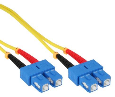 InLine - Patch-Kabel - SC Single-Modus (M) bis SC Single-Modus (M)