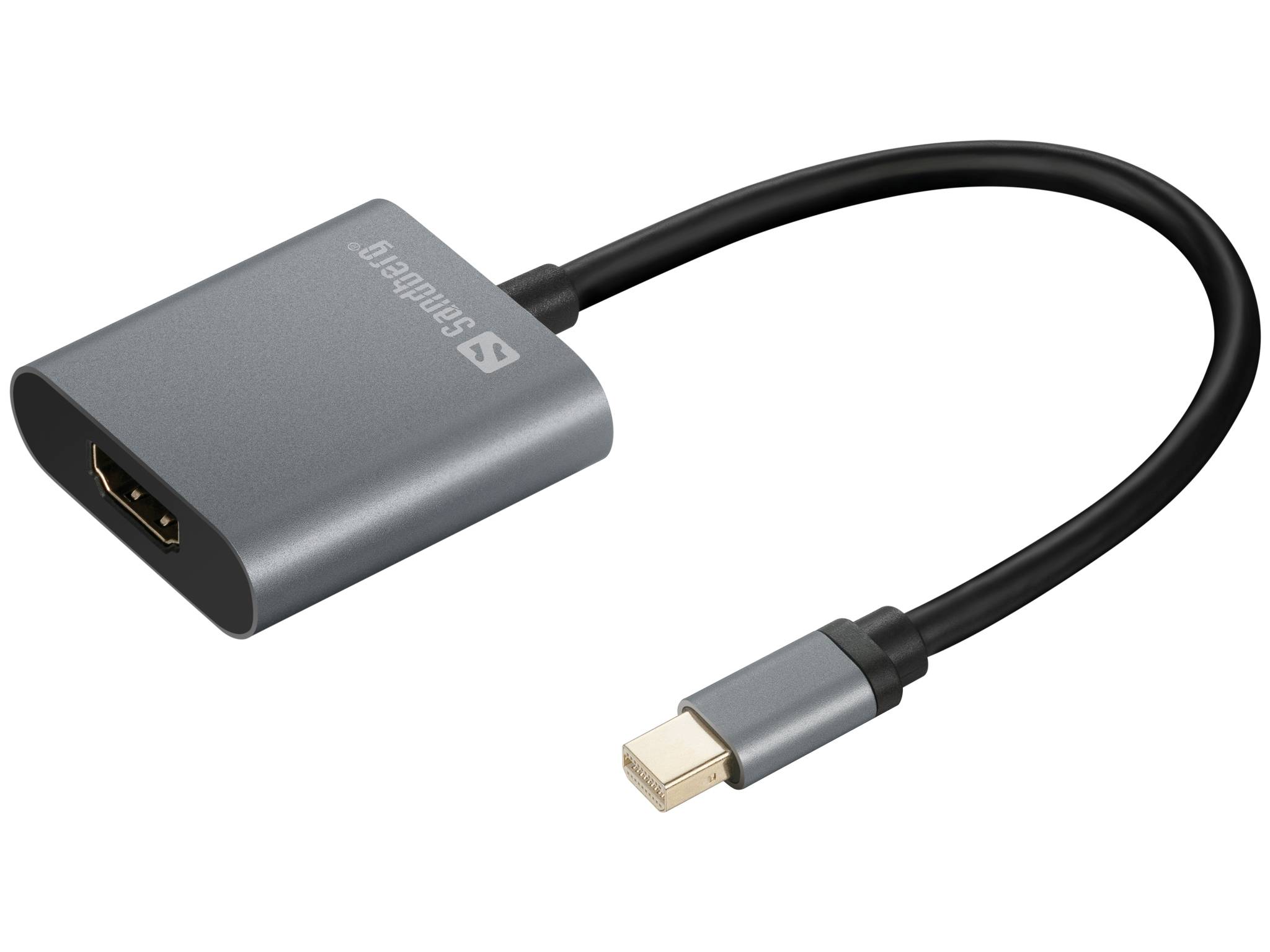 Sandberg - Videoadapter - Mini DisplayPort männlich bis HDMI weiblich