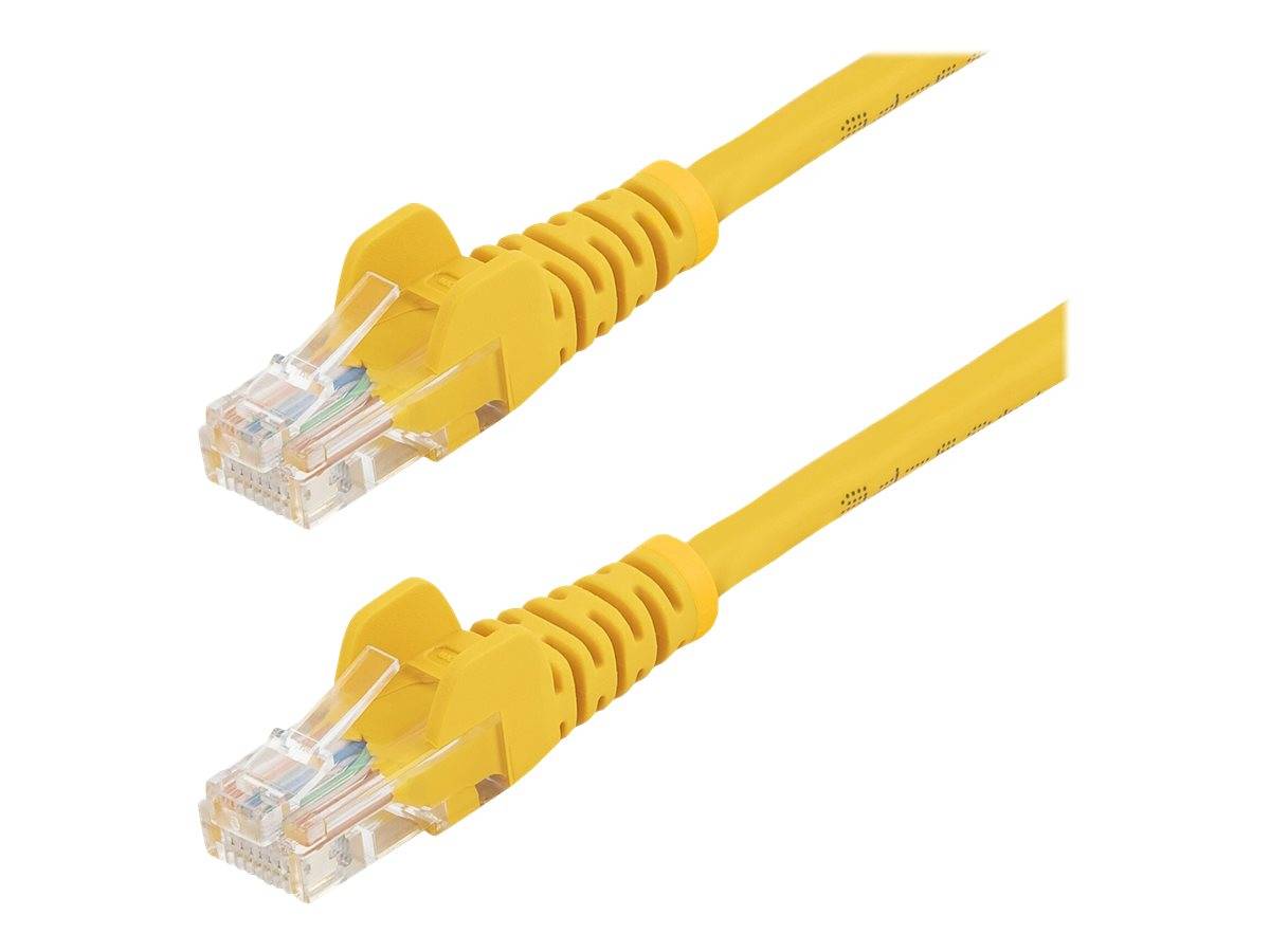 StarTech.com 3m Cat5e RJ45 UTP Netzwerkkabel Snagless - Cat 5e Patchkabel - Gelb - Stecker / Stecker - Patch-Kabel - RJ-
