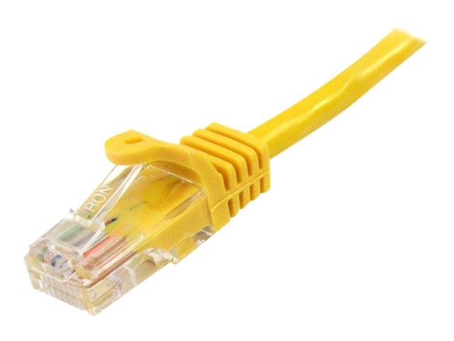 StarTech.com 2m Cat5e RJ45 UTP Netzwerkkabel Snagless - Cat 5e Patchkabel - Gelb - Stecker / Stecker - Patch-Kabel - RJ-