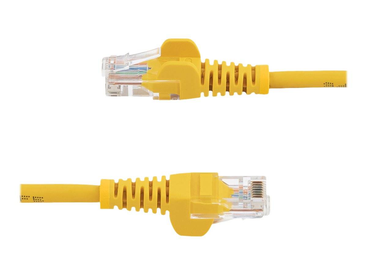 StarTech.com 3m Cat5e RJ45 UTP Netzwerkkabel Snagless - Cat 5e Patchkabel - Gelb - Stecker / Stecker - Patch-Kabel - RJ-
