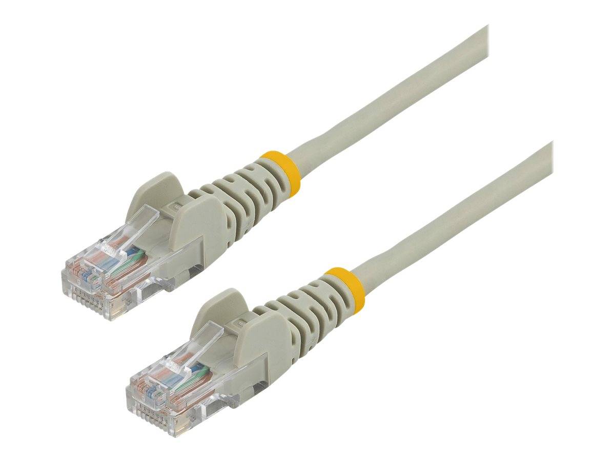 StarTech.com 2m Cat5e RJ45 UTP Netzwerkkabel Snagless - Cat 5e Patchkabel - Grau - Stecker / Stecker - Patch-Kabel - RJ-