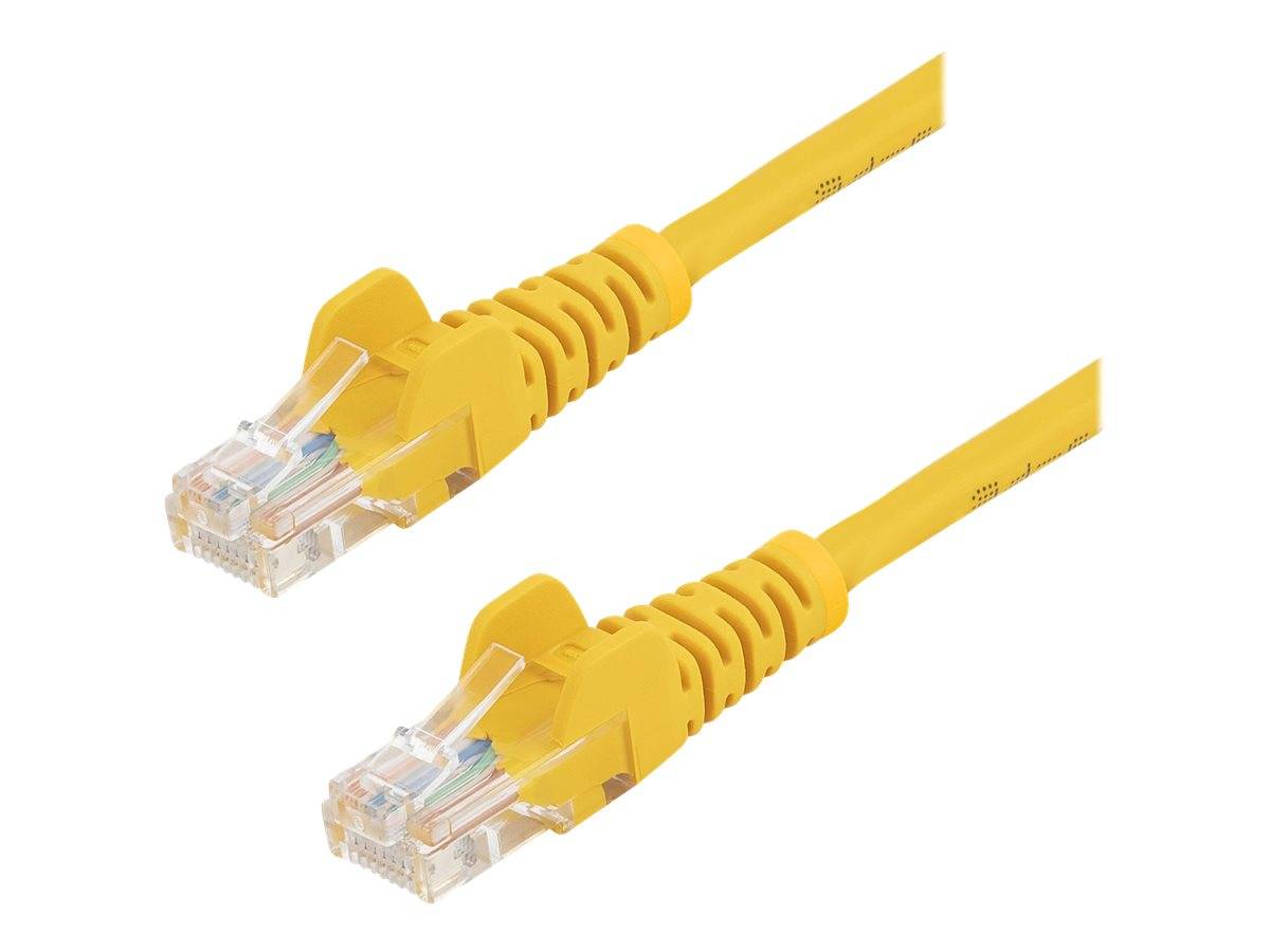 StarTech.com 2m Cat5e RJ45 UTP Netzwerkkabel Snagless - Cat 5e Patchkabel - Gelb - Stecker / Stecker - Patch-Kabel - RJ-