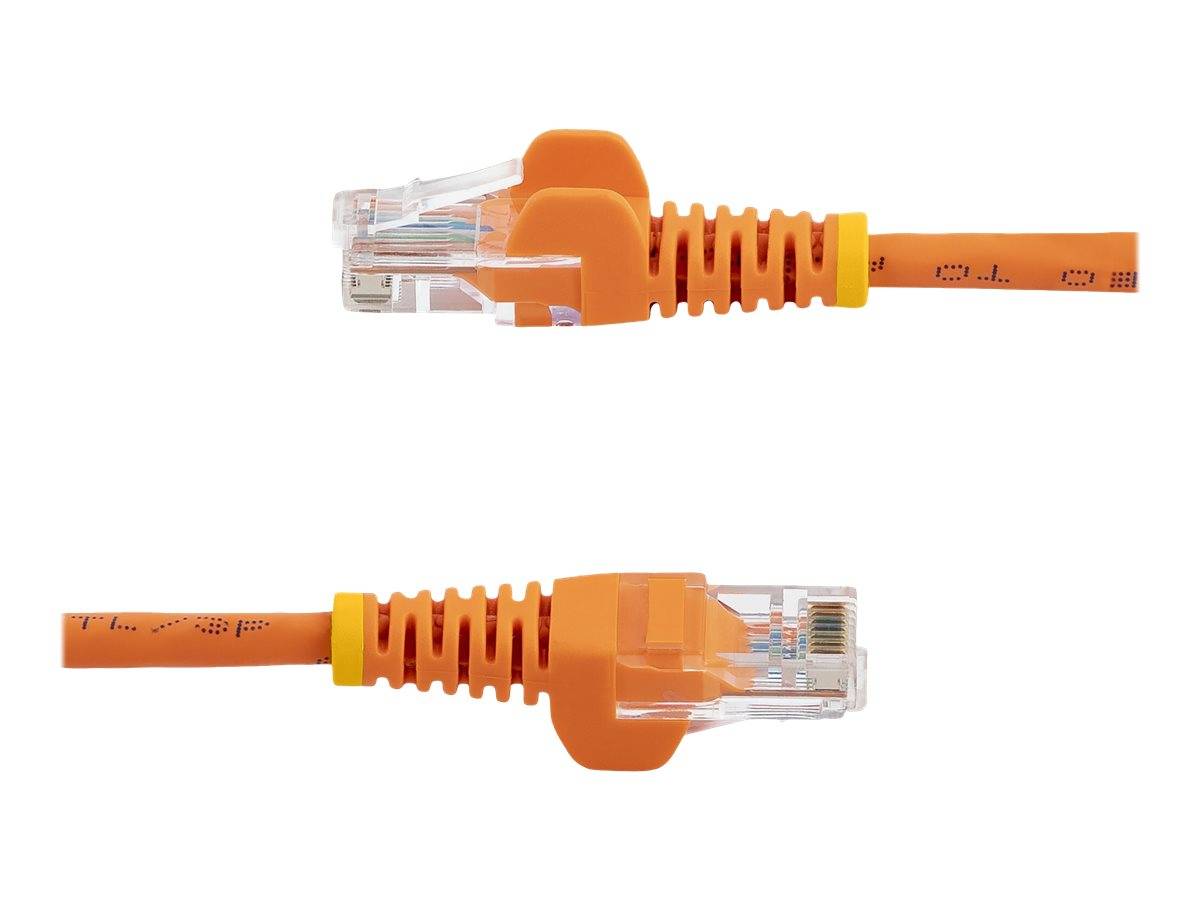 StarTech.com 2m Cat5e RJ45 UTP Netzwerkkabel Snagless - Cat 5e Patchkabel - Orange - Stecker / Stecker - Patch-Kabel - R