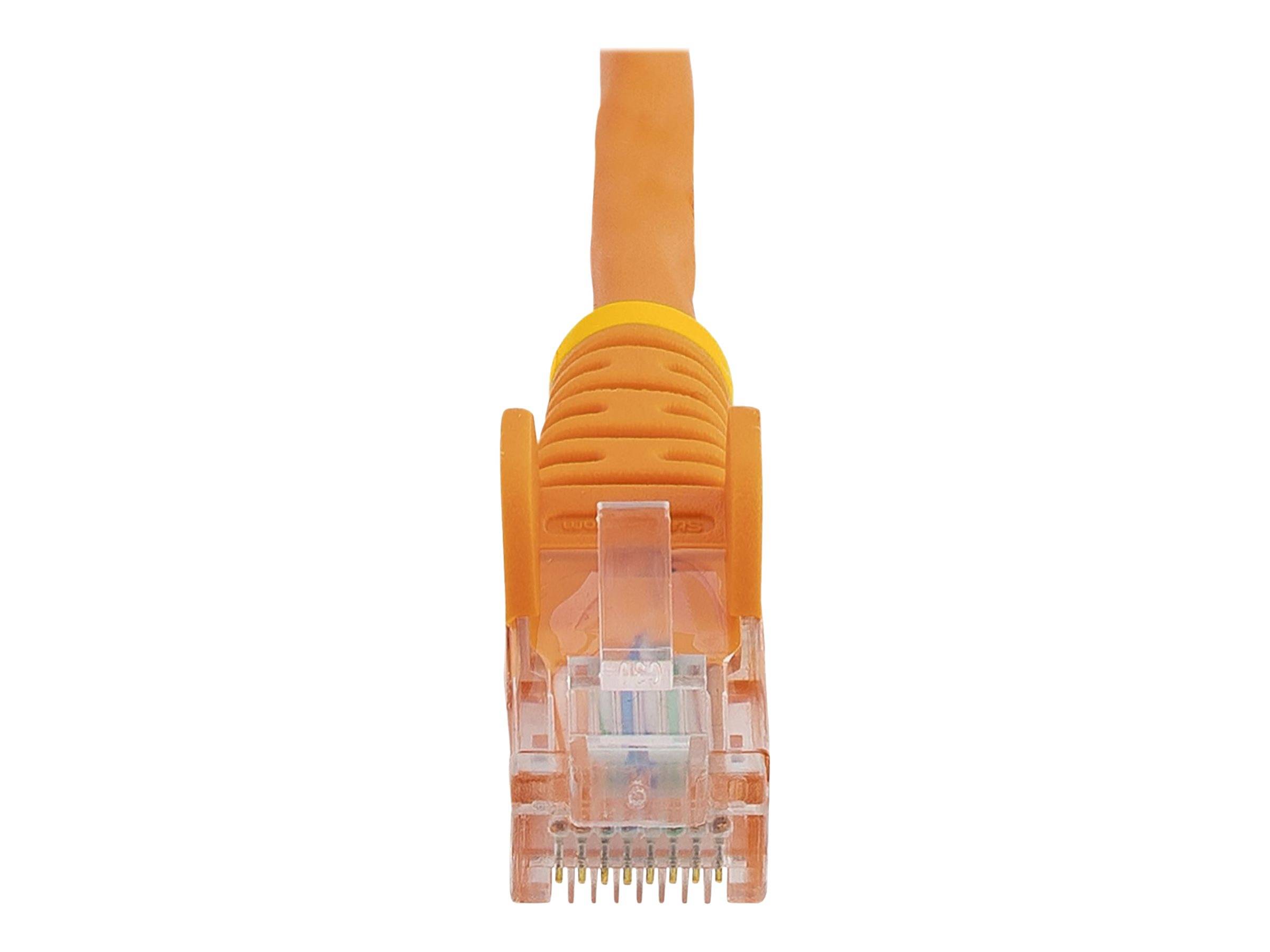 StarTech.com 2m Cat5e RJ45 UTP Netzwerkkabel Snagless - Cat 5e Patchkabel - Orange - Stecker / Stecker - Patch-Kabel - R