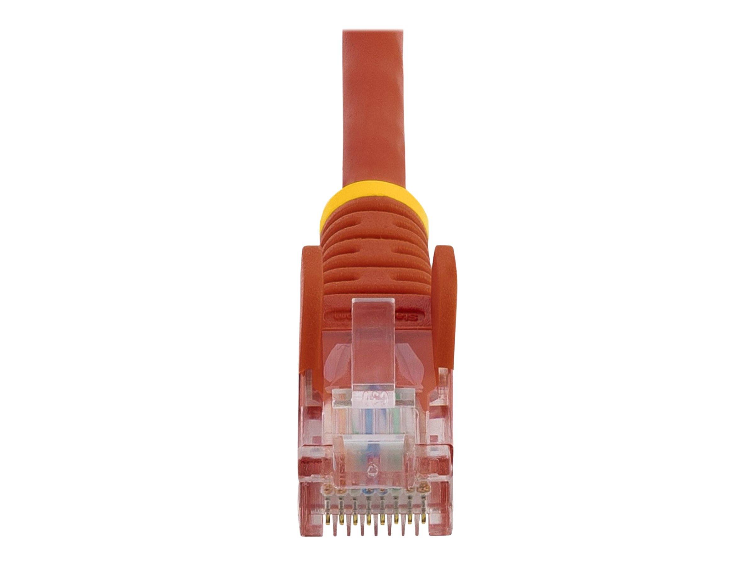 StarTech.com 2m Cat5e RJ45 UTP Netzwerkkabel Snagless - Cat 5e Patchkabel - Rot - Stecker / Stecker - Patch-Kabel - RJ-4