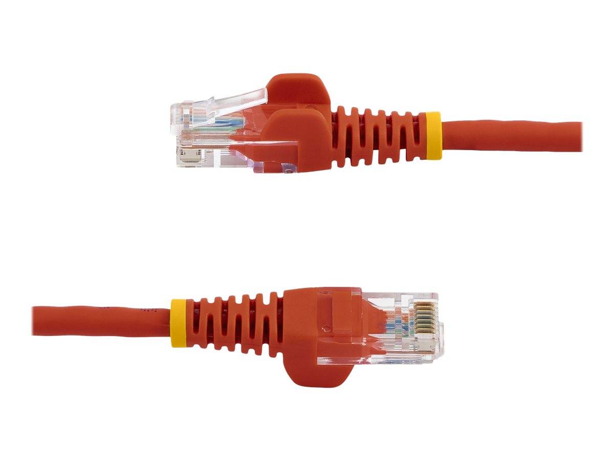 StarTech.com 2m Cat5e RJ45 UTP Netzwerkkabel Snagless - Cat 5e Patchkabel - Rot - Stecker / Stecker - Patch-Kabel - RJ-4