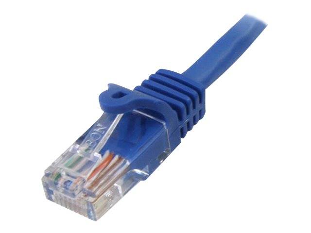 StarTech.com 2m Cat5e RJ45 UTP Netzwerkkabel Snagless - Cat 5e Patchkabel - Blau - Stecker / Stecker - Patch-Kabel - RJ-