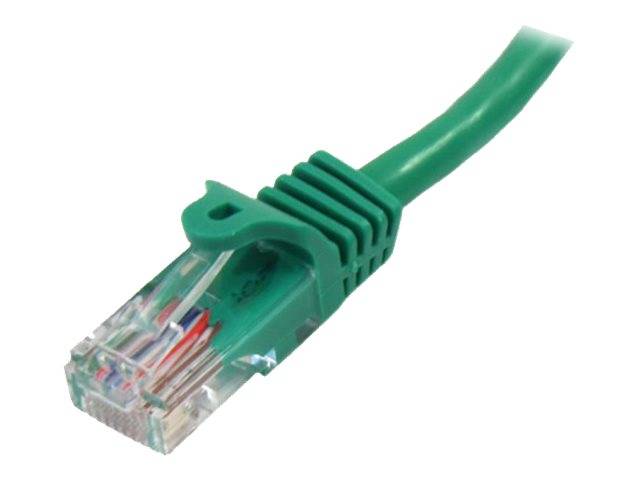 StarTech.com 1m Cat5e RJ45 UTP Netzwerkkabel Snagless - Cat 5e Patchkabel - Grün - Stecker / Stecker - Patch-Kabel - RJ-