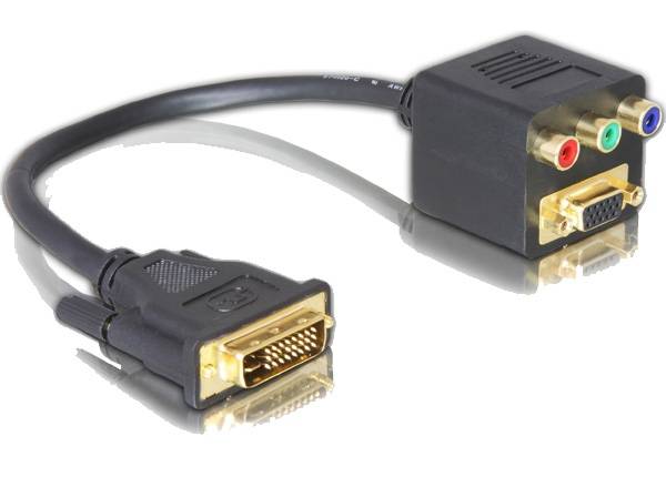 DeLOCK - VGA-Adapter - DVI-I (M) bis HD-15 (VGA)