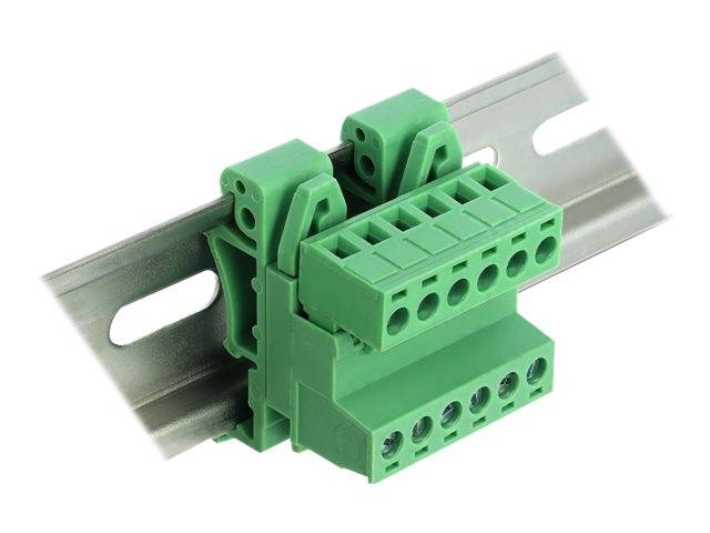 DeLOCK - Netzanschlussadapter-Kit - grün