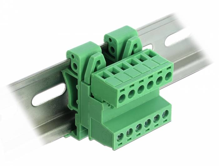 DeLOCK - Netzanschlussadapter-Kit - grün