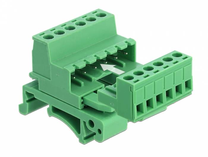 DeLOCK - Netzanschlussadapter-Kit - grün