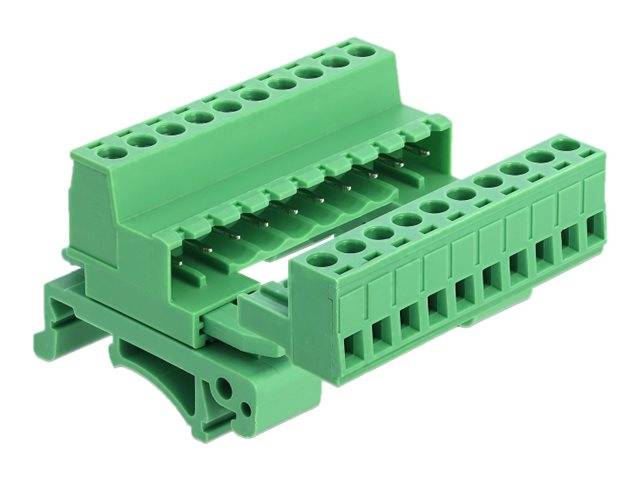 DeLOCK - Netzanschlussadapter-Kit - grün