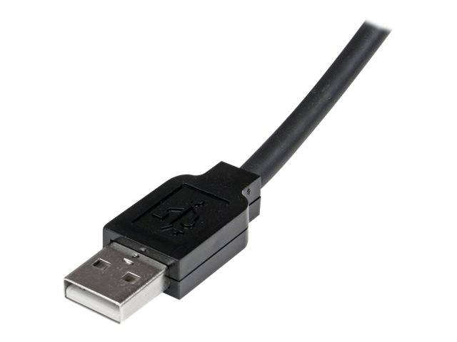 StarTech.com 10m aktives USB 2.0 Verlängerungskabel - St/Bu - USB Verlängerung / Repeater Kabel - USB-Verlängerungskabel