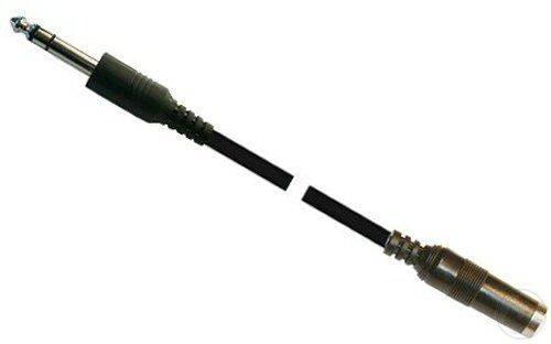 INLINE - Klinkenverlängerung - 6,3mm Klinke Stecker / Buchse - 5m - Stereo