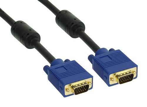 INLINE - S-VGA Kabel Premium - 15pol HD Stecker / Stecker - schwarz - 3m