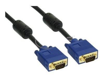 INLINE - S-VGA Kabel Premium - 15pol HD Stecker / Stecker - schwarz - 7m