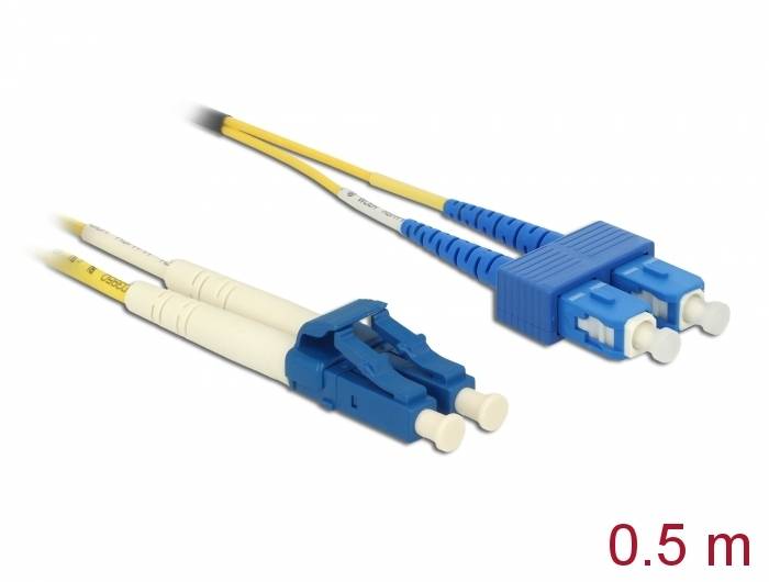 Delock - Netzwerkkabel - LC Single-Modus (M)