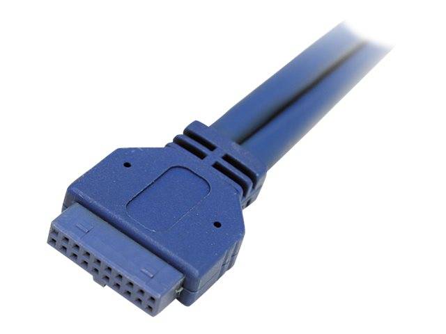 StarTech.com 2 Port USB 3.0 A Buchse Slotblech - USB 3 Pin Header Slotblech Konsole - USB-Konsole - USB Typ A (W)