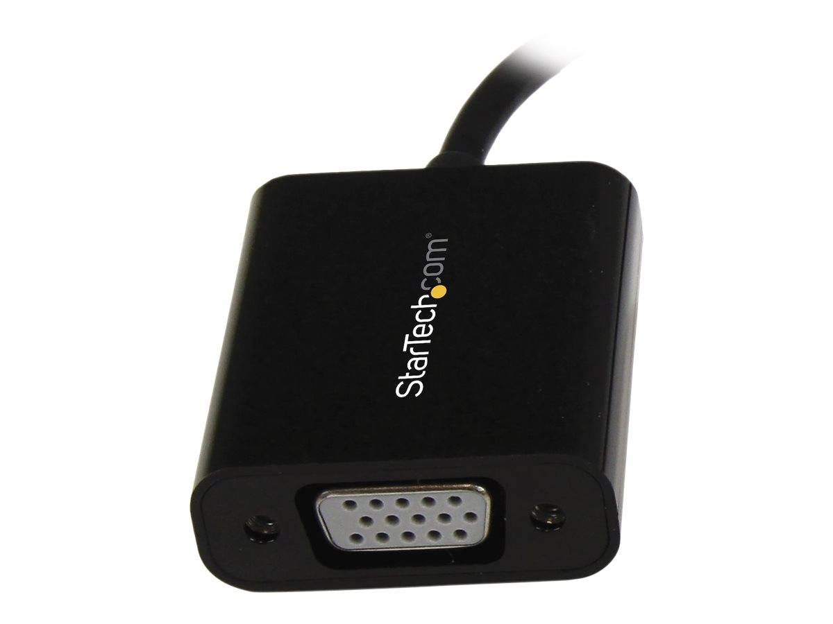 StarTech.com Mini DisplayPort 1.2 auf VGA Adapter / Konverter - 1920x1200 - mDP zu VGA für Laptop / MacBook - Videoadapt