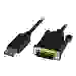 StarTech.com 90cm Aktives DisplayPort auf DVI Kabel - Stecker/Stecker - DP zu DVI Adapter/ Konverter - 1920x1200 / 1080p - Schwarz