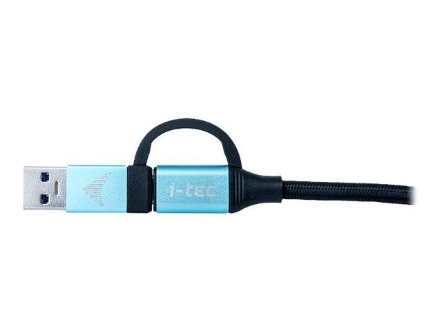 i-Tec - USB-Kabel - USB, 24 pin USB-C (M) zu 24 pin USB-C (M)