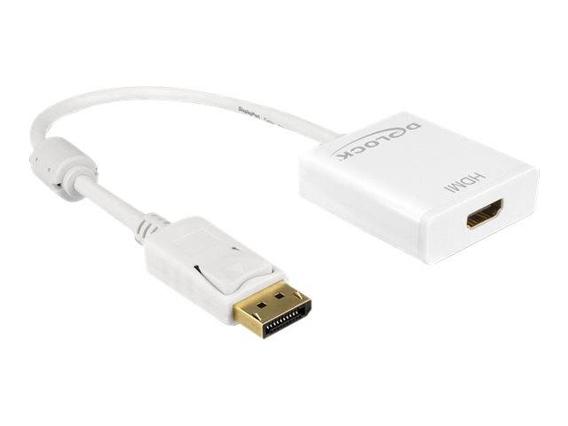 DeLOCK Adapter Displayport 1.2 male > HDMI female 4K Active