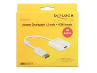 DeLOCK Adapter Displayport 1.2 male > HDMI female 4K Active