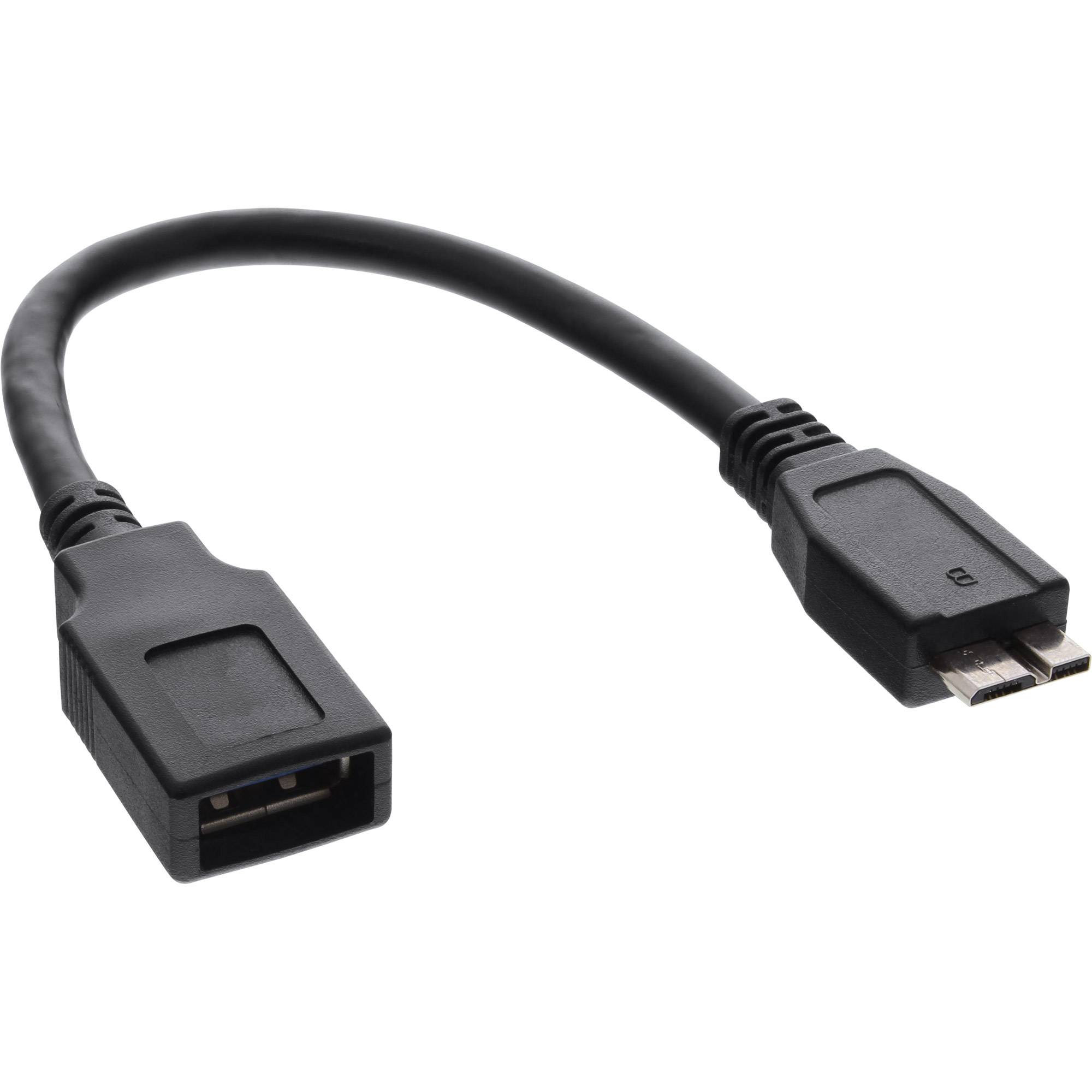 InLine - USB-Adapter - USB (W) bis Micro-USB Type B (M)
