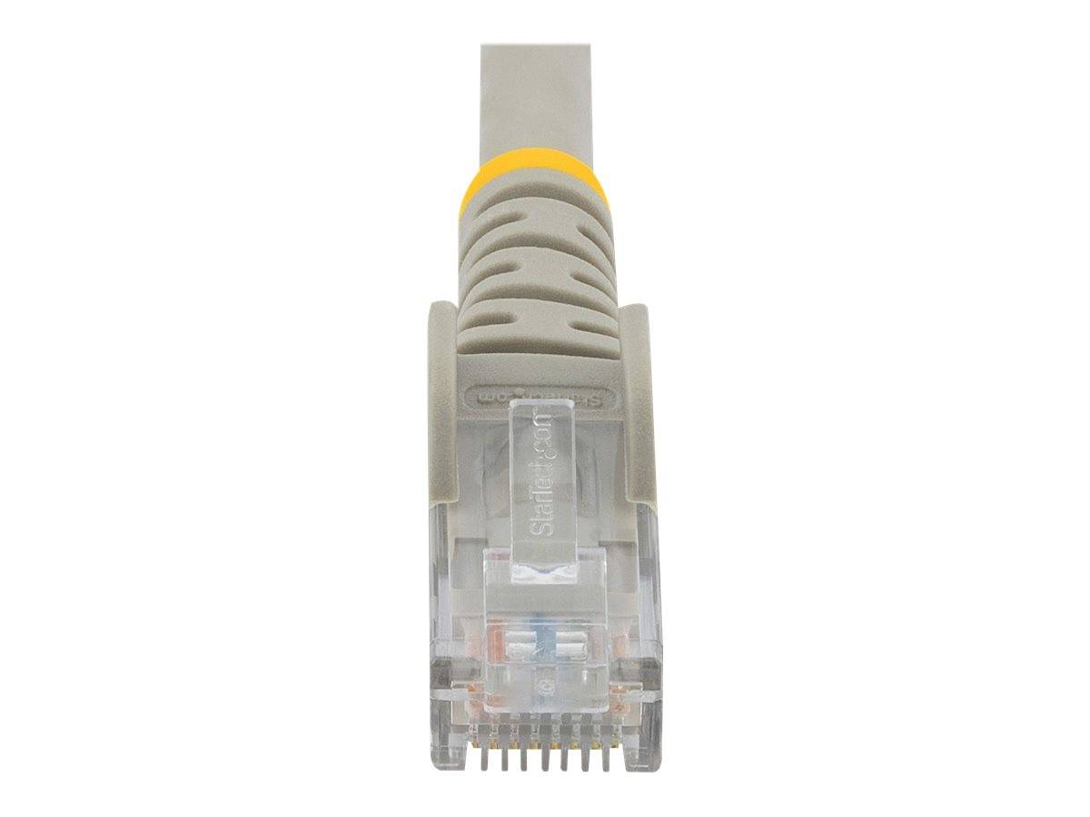 StarTech.com 10m Cat6 Gigabit Snagless Patchkabel - RJ45 UTP Netzwerkkabel mit Schutzmanschette - Cat 6 Kabel - Grau - P
