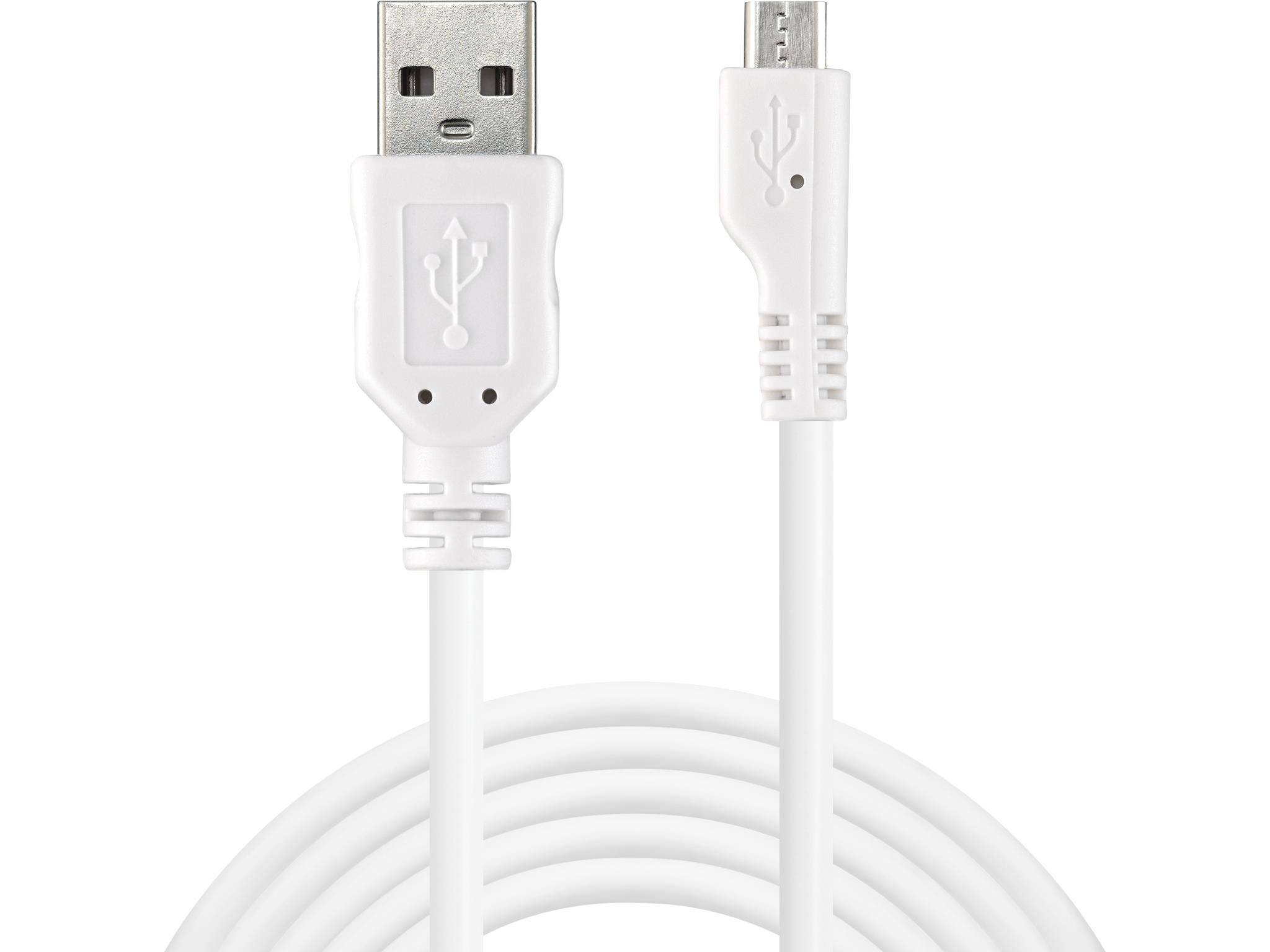 Sandberg - Lade-/Datenkabel - Micro-USB Typ B männlich zu USB männlich