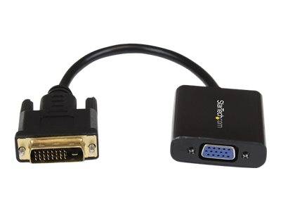 StarTech.com DVI-D auf VGA Aktives Video Adapter/ Konverter Kabel - DVI zu VGA Wandler Box Stecker / Buchse - 1920x1200